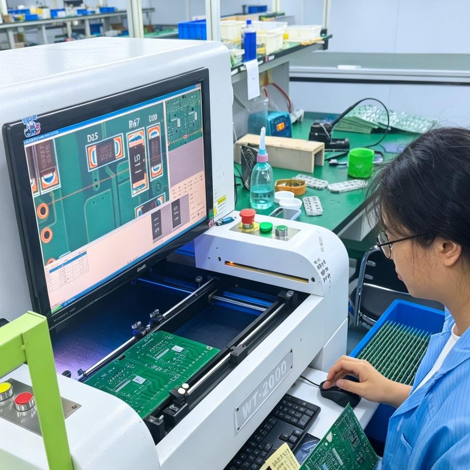 SHZK AOI Optical Inspection System for VFD PCB Quality Control