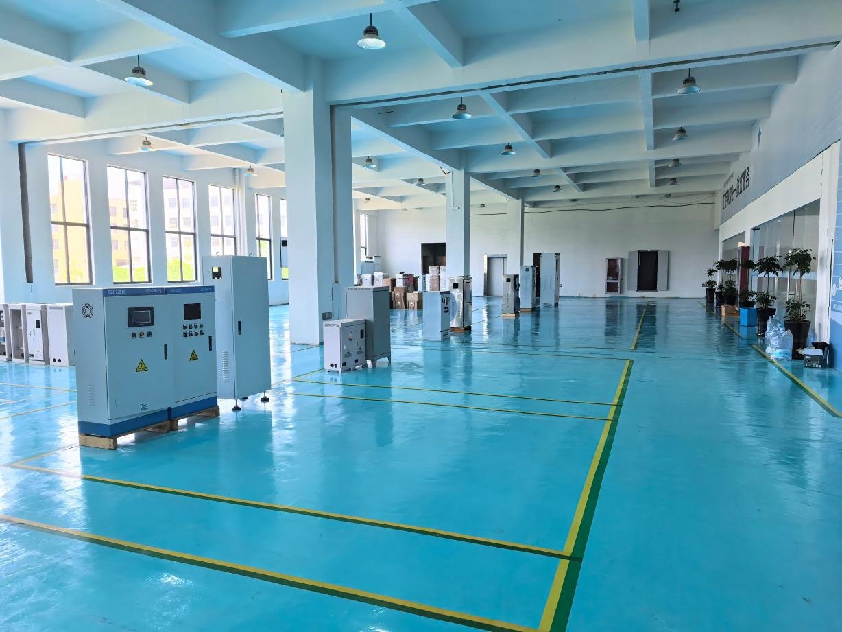 SHZK VFD Manufacturing Factory Floor
