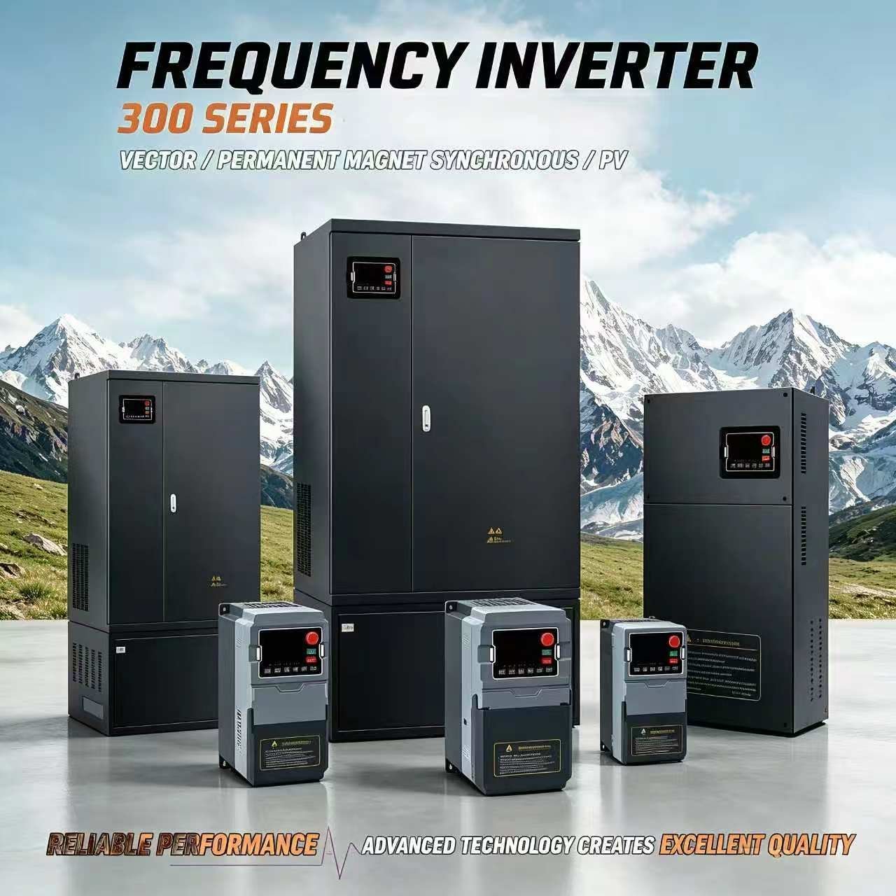 VFD 300 S3 Series Single to Three Phase 380V